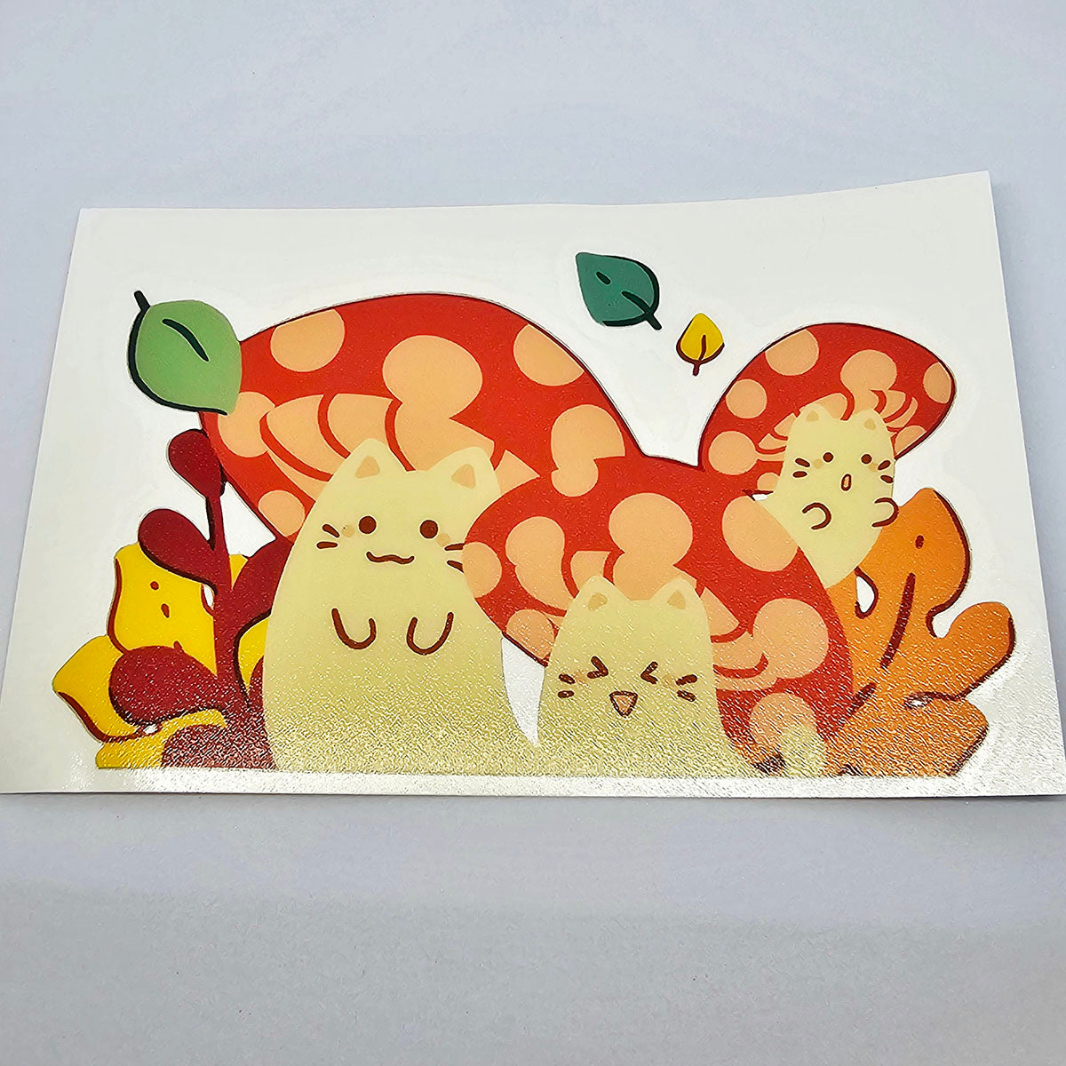 Meowshroom Medley Peeker Decal