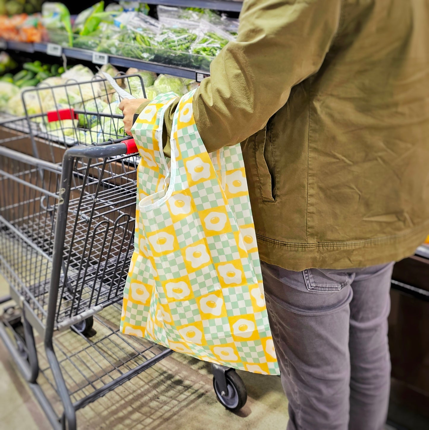 Egg Flower Eco Bag