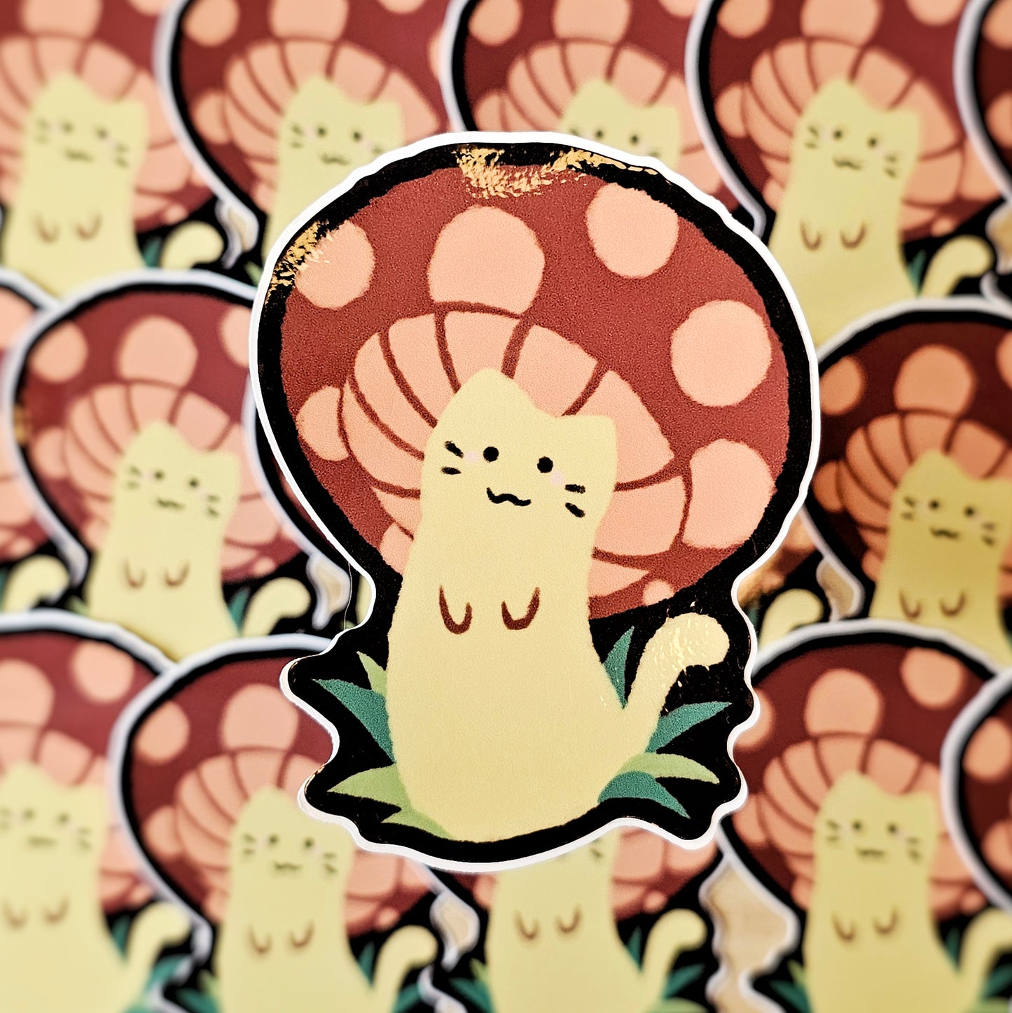 Meowshroom Sticker