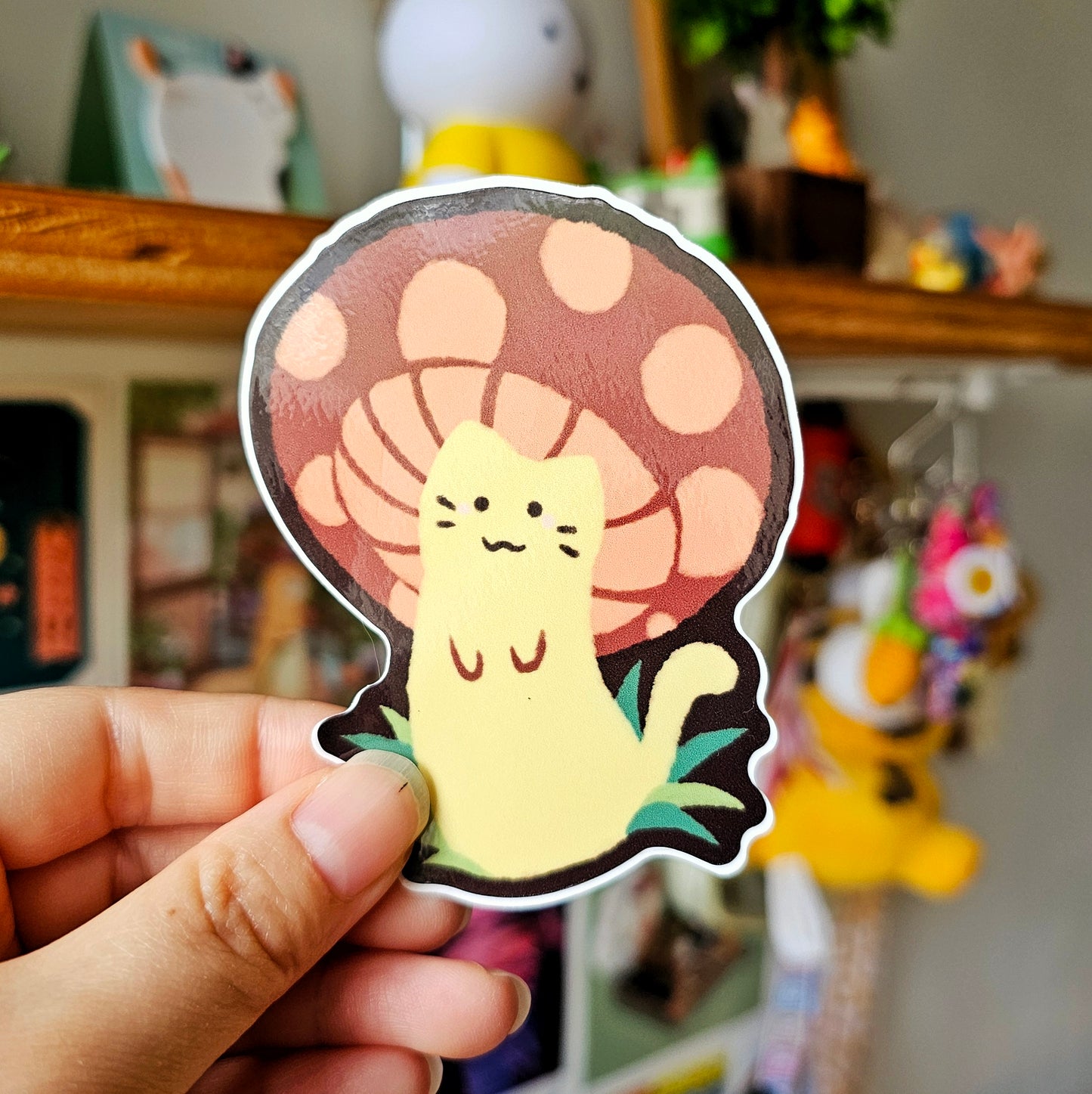 Meowshroom Sticker