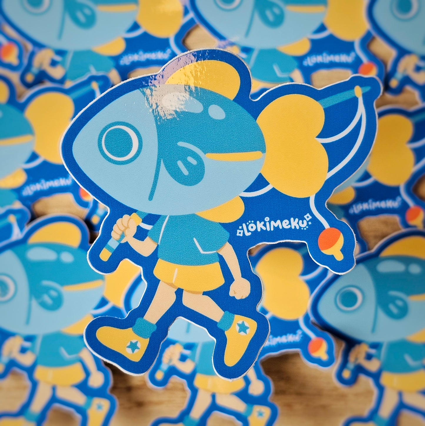 Fishy Kihada Sticker