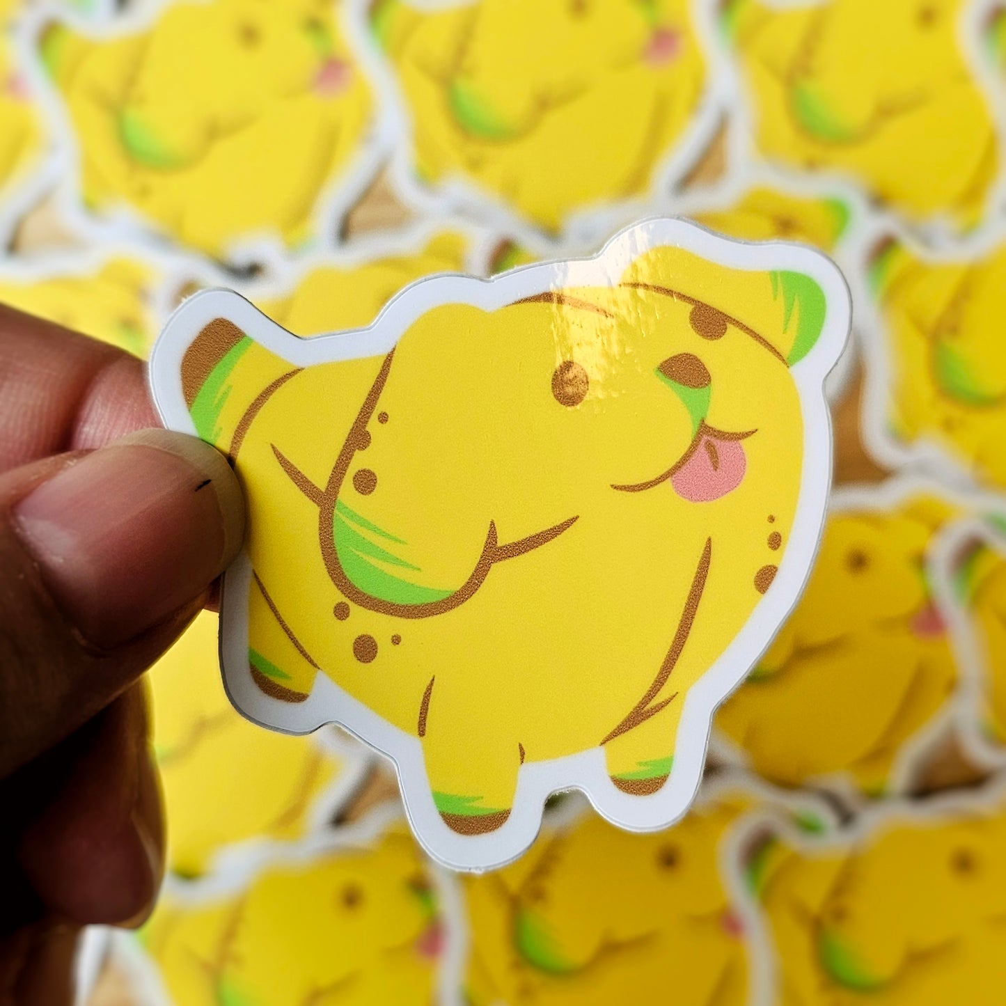 Pawnana Pup Sticker