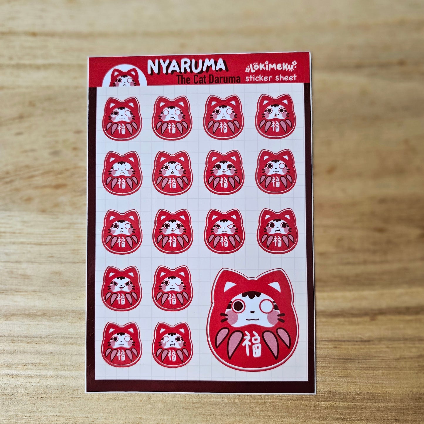 Nyraruma Sticker Sheet