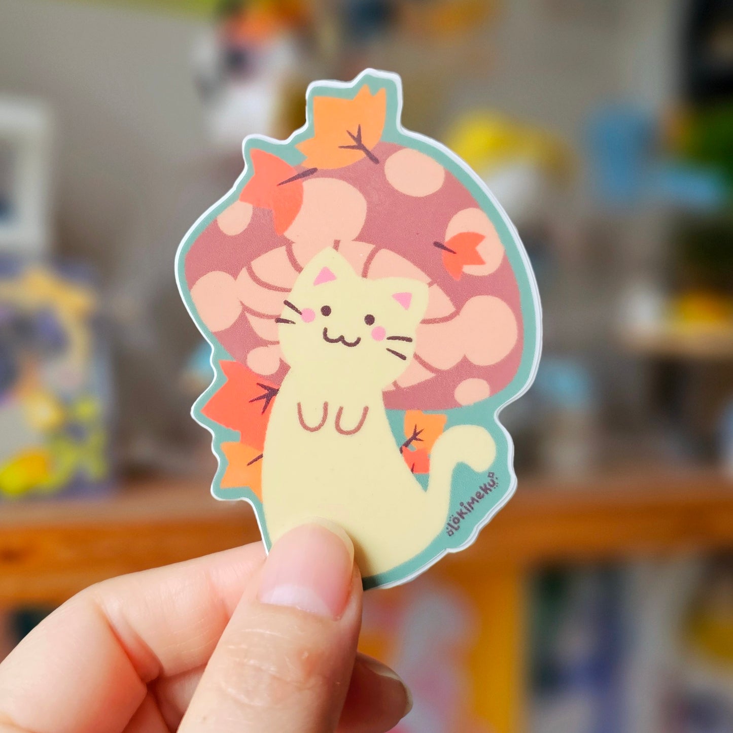 Meowshroom Sticker