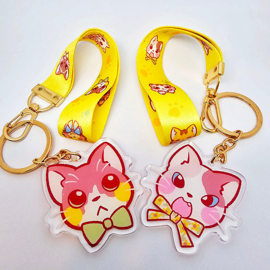 Lil Meow Meows Wristlet Lanyard