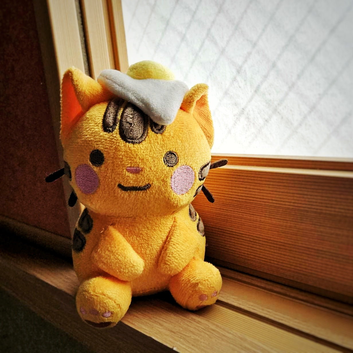 Egg Cat Plushie