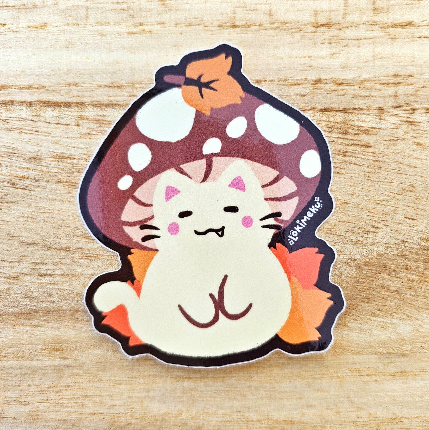 Meowshroom Cousin Sticker