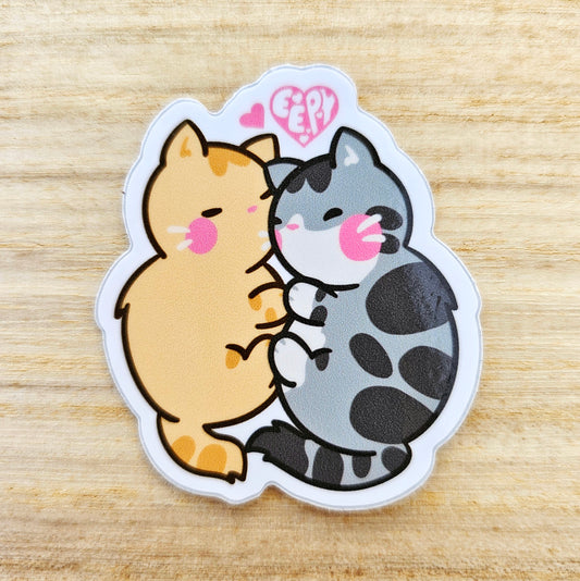 Eepy Tiny Kitty Sticker