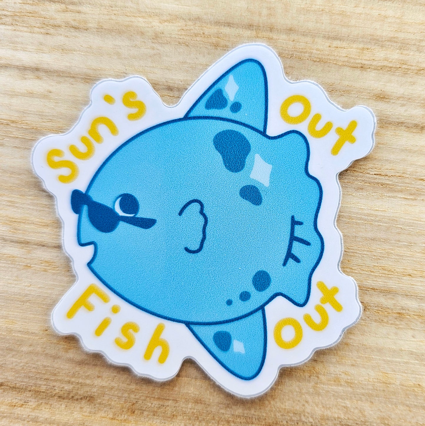 Sun's Out Fish Out Sticker