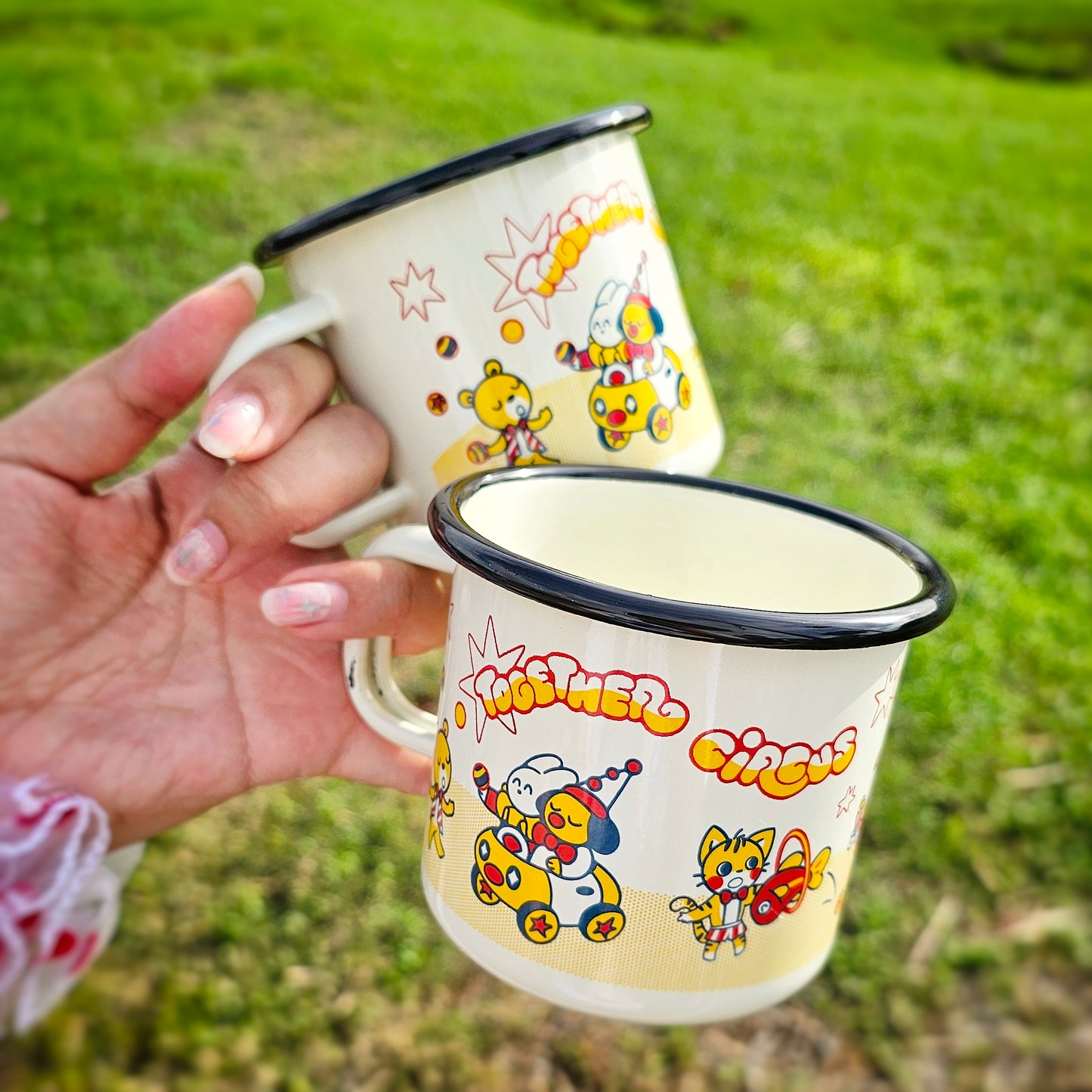 Together Circus Enamel Mug