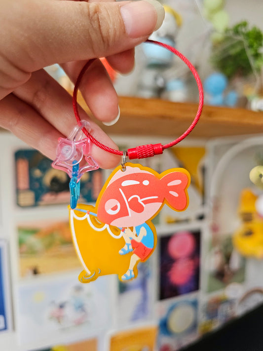Taisuke Fishy Acrylic Keychain