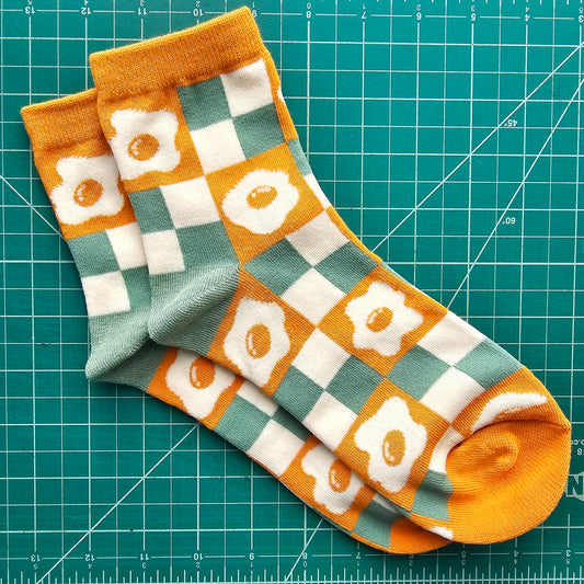Eggcellent Argyle Socks
