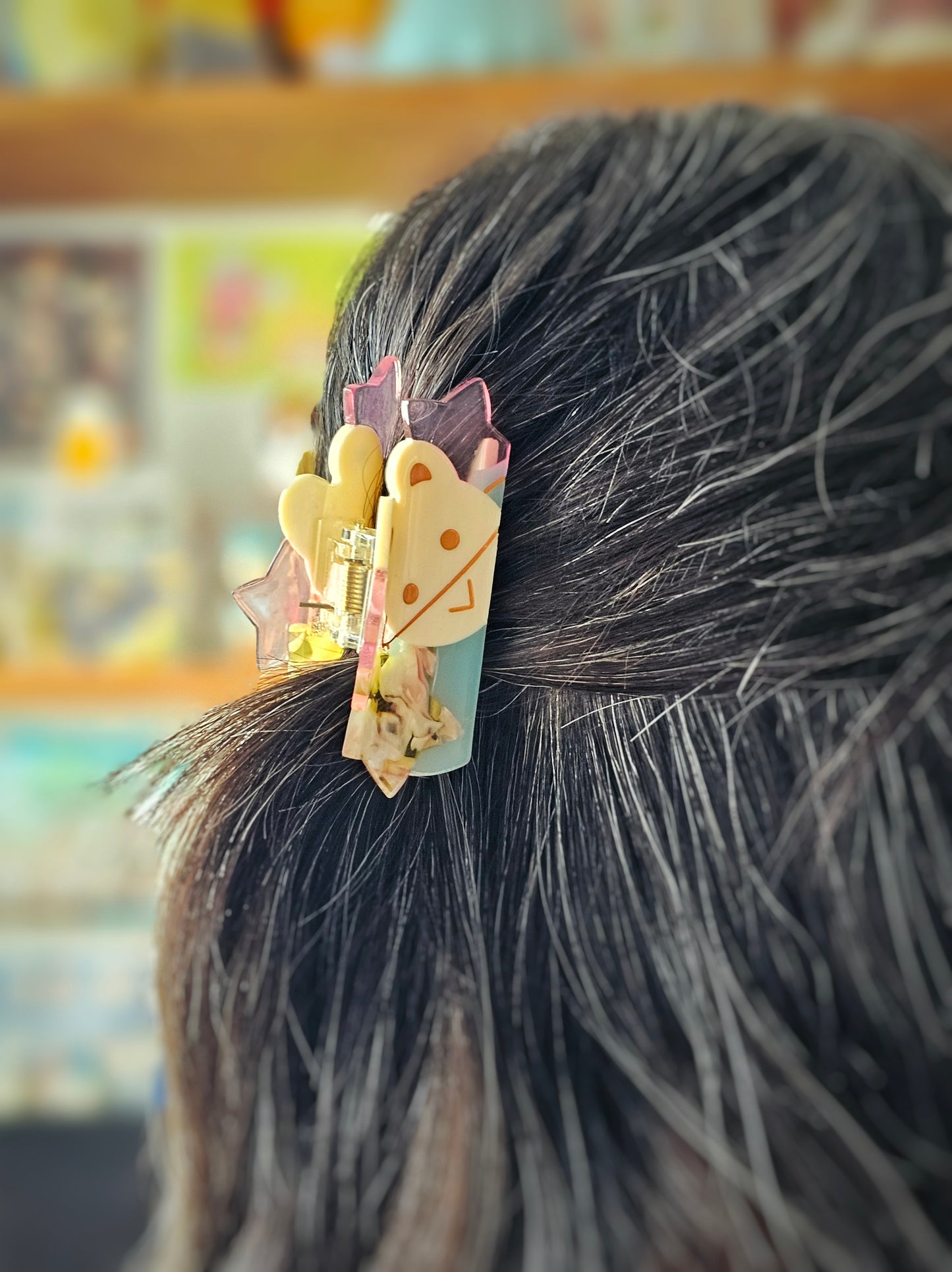 Space Bun Hair Claw