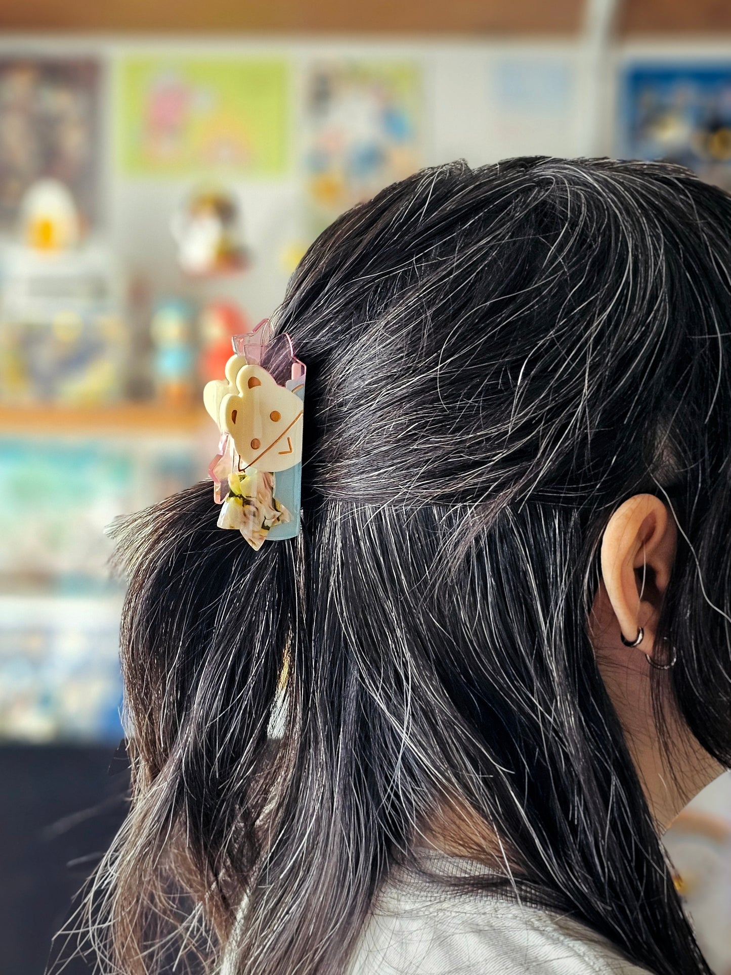 Space Bun Hair Claw
