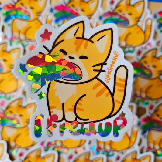 I Frew Up Sticker