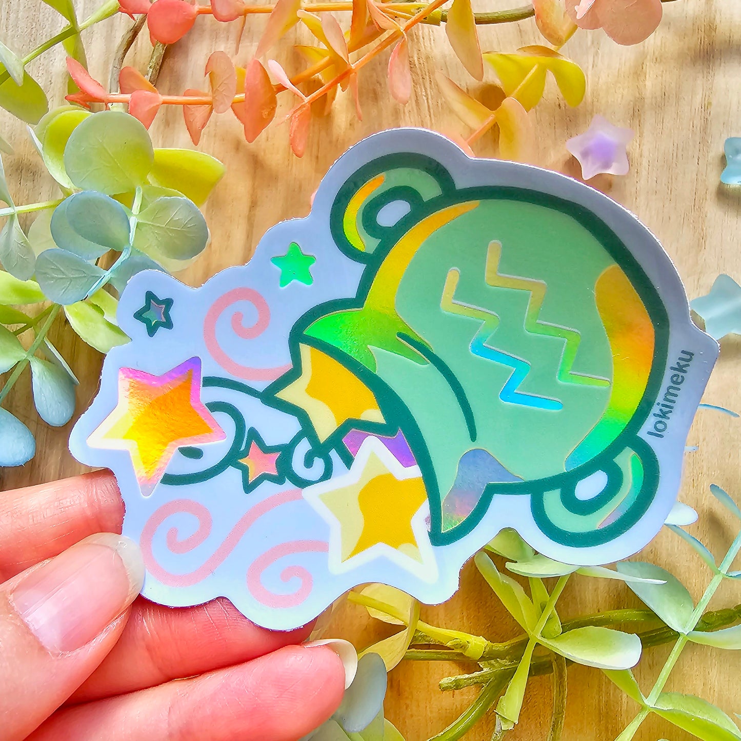 Zodiac Series Holographic Stickers