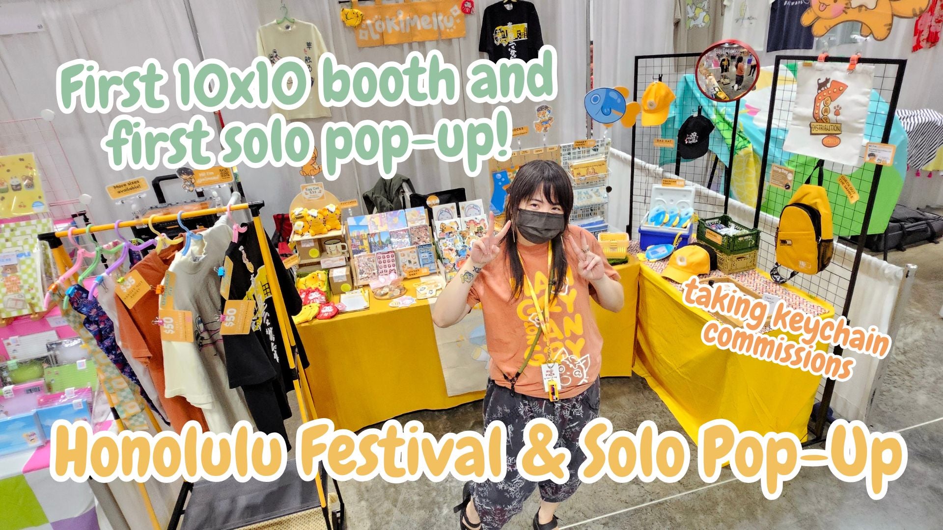 Load video: Emerald City Comic Con 2026. Sharing a dealer's booth island with 12 artists!