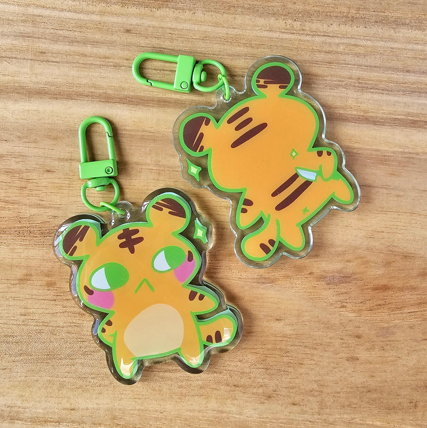 Sussy Tiger Acrylic Keychain
