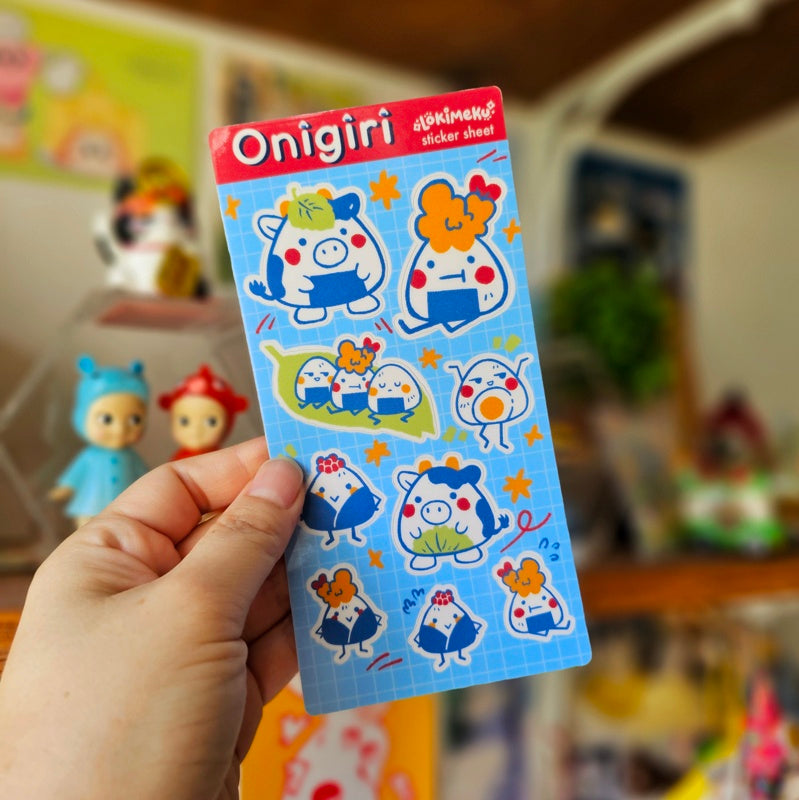 Onigiri Sticker Sheet