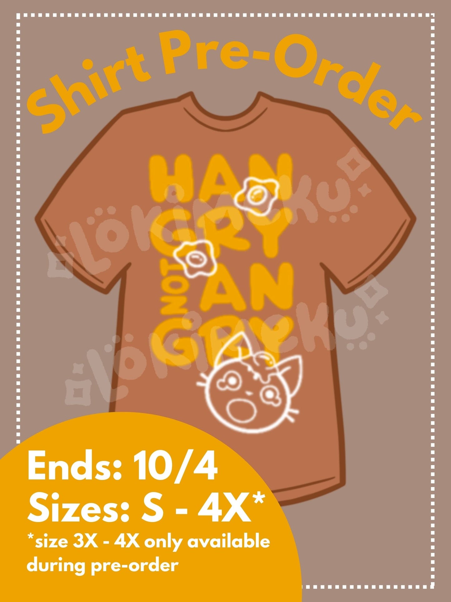 Hangry Not Angry T-Shirt [PRE-ORDER]