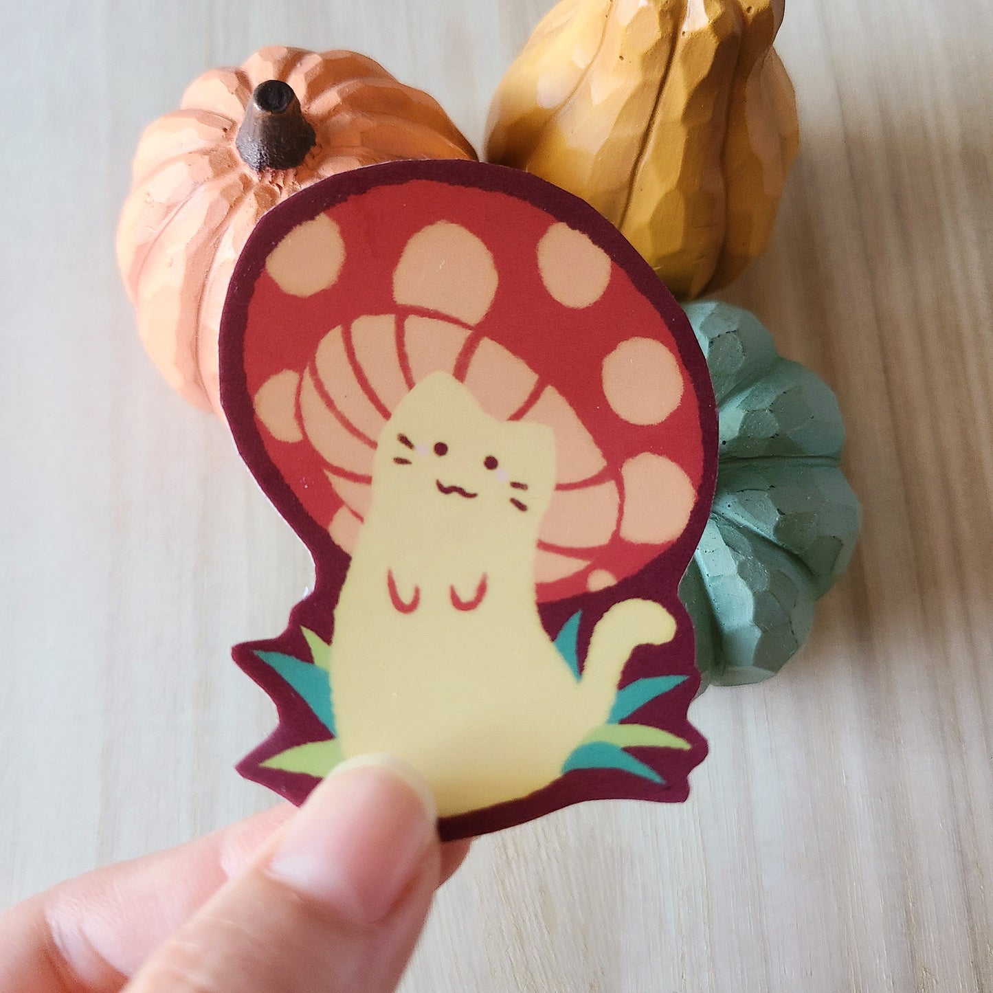 Meowshroom Sticker