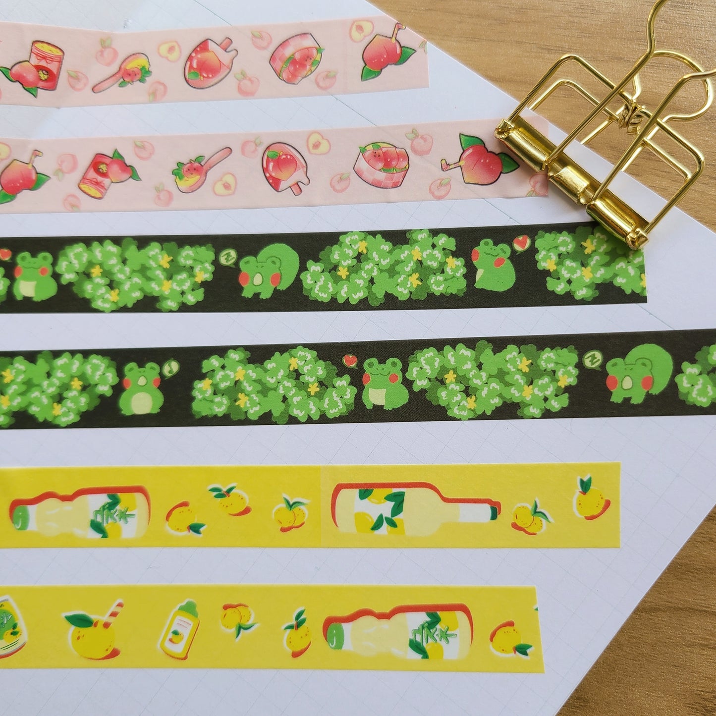 Froggy Feelings Washi Tape